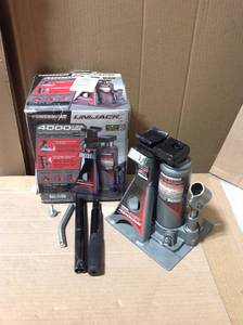 lot 66 image: Alltrade 620470 Unijack Hydraulic Jack Stand, 2 Ton &nbspin good condition