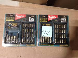 lot 94 image: Makita Impact Gold Steel Driver Bit Set (26-Piece) &nbspin good condition