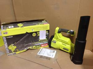 RYOBI 110 MPH 410 CFM 18-Volt ONE Brushless Cordless Variable-Speed Lithium-Ion Jet Fan Blower (Tool-Only)&nbsp&nbspin good condition