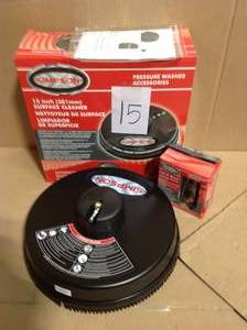 15 in. Surface Cleaner Rated u15 in. Surface Cleaner Rated up to 3600 PSI&nbsp&nbspin good condition