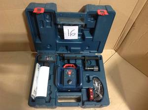800 ft. Self Leveling Rotary Laser Level Kit with Carrying Case&nbsp&nbspin good condition