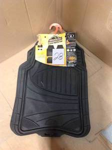 Armor All 4-Piece Black Rubber Interior Floor Mat&nbsp&nbspin good condition