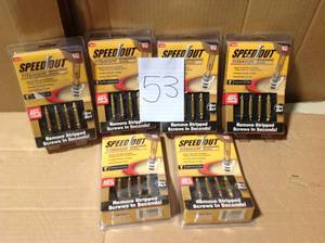 Ontel Speed Out Speed Out Titanium Screw Extractor (4-Piece)&nbsp&nbspin good condition