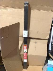 M-D Building Products 1-58 in. x 18 ft. Aluminum and Vinyl Garage Door Bottom&nbsp&nbspin good condition