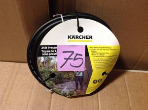 Karcher 25 ft. Pressure Washer Hose with Quick-Connect and M22 Adapters&nbsp&nbspin good condition