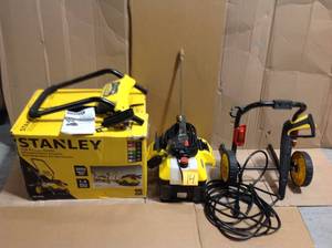 lot 14 image: Stanley 2,050 PSI 1.4Stanley 2,050 PSI 1.4 GPM Electric Pressure Washer &nbspin good condition