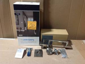 lot 25 image: CENTURY HANDLE SMART DEADBOLT &nbspin good condition