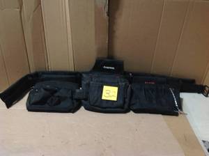 lot 32 image: Klein Tools 27-Pocket Electricians Tool Belt Fits Size 30-43 in. Waist &nbspin good condition