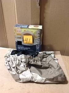 lot 41 image: Round Outdoor Patio Fire Pit Cover by Hampton Bay &nbspin good condition