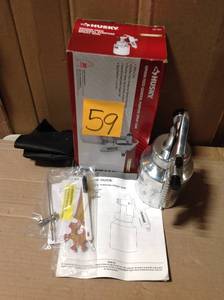 lot 59 image: Husky siphon feed spray gun in good condition