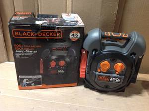 lot 69 image: Black and Decker Jump Starter in good condition