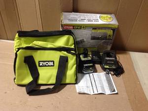 lot 88 image: Ryobi Battery and charger not used
