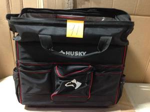 lot 91 image: Husky rolling tool bag in good condition