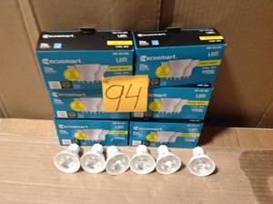 lot 94 image: Lot of 6 Ecosmart 35 w LED  Lights new