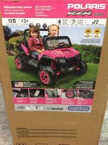 lot 116 image: Peg Perego Polaris RZR 900 Ride On, Pink in good conditions