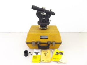 lot 13 image: Vintage Berger Optical Plummet Transit Level Model #504