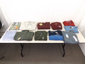 lot 17 image: Lot of 11 NEW with Tags Large Mens Dressier Shirts