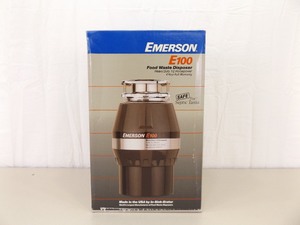 lot 23 image: NEW in Box Emerson E100 Food Waste Disposer