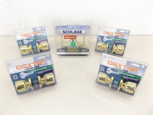 lot 31 image: Lot of NEW in Box Schlage Door Lock and Handle Sets
