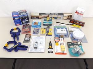 lot 32 image: Lot of NEW Misc. Hardware, Tools, etc.