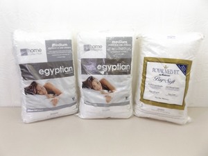 lot 45 image: Lot of 3 NEW Pillows