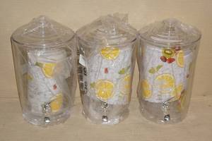 lot 39 image: (3) 1.16 Gallon Beverage Dispensers