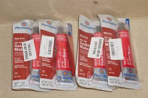 lot 19 image: 8 Permatex High Temp Gasket Maker