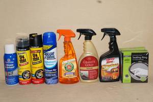 lot 27 image: Miscellaneous Cleaners and Automotive Spray