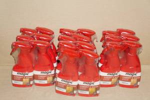 lot 12 image: (20) Bottles Magic Cabinet & Wood Cleaner