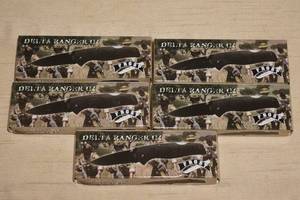 lot 26 image: 5 New Delta Ranger III Pocket Knives