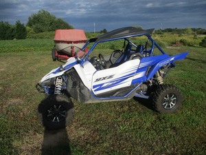 lot 1 image: 2016  YAMAHA YXZ  ATV WITH SILBER TURBO