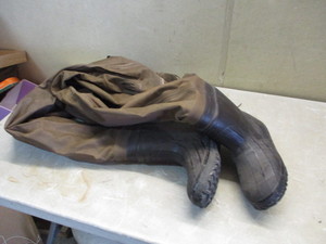 lot 33 image: Size 13 Lacrosse Waders