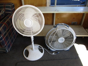 lot 42 image: 2 Used Fans