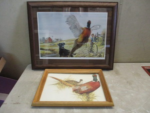 lot 53 image: 2 Pheasant Prints