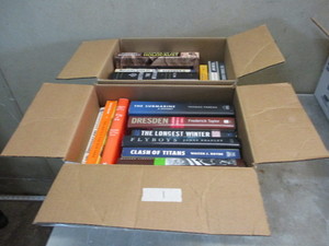 lot 67 image: Lot of Historical Non-Fiction Books  Defending the Realm a Secret history of MI-5, The Rocket and the Reich, Flyboys, Clash of Titans, Autobiography of Ulysses S Grant, etc.