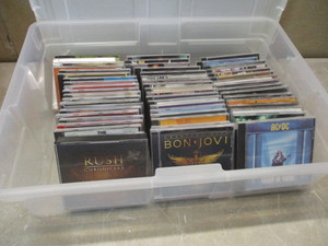 lot 72 image: Large CD collection  over 62 music CDs