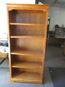 lot 100 image: Bookcase