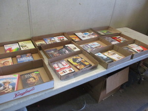 lot 117 image: DVDs and Movies