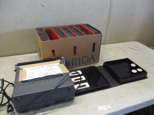 lot 126 image: Filmstrip Projector with tapes
