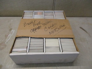 lot 129 image: Basketball cards