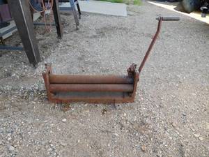 lot 12 image: sheet metal roller