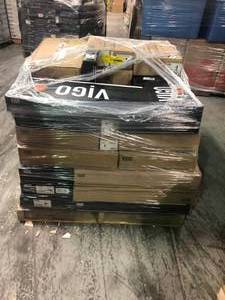 lot 37 image: PALLET WITH VIGO  FAUCET ORIGINAL ONLINE AND STORE RETURNS SEE PICS