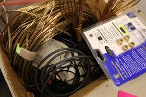 lot 31 image: Coax Cables & Speaker Wire