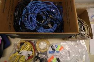 lot 23 image: HDMI, VGA, DVI cables