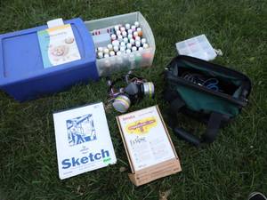 lot 122 image: Airbrush starter kit