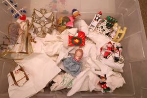 lot 212 image: Christmas Ornaments
