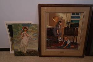 lot 216 image: Framed Art