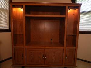 lot 227 image: Solid Entertainment Center