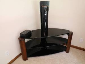 lot 183 image: Entertainment Center with Power Converters