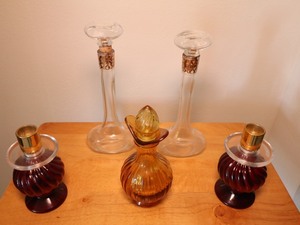 lot 179 image: Vintage Avon Bottles